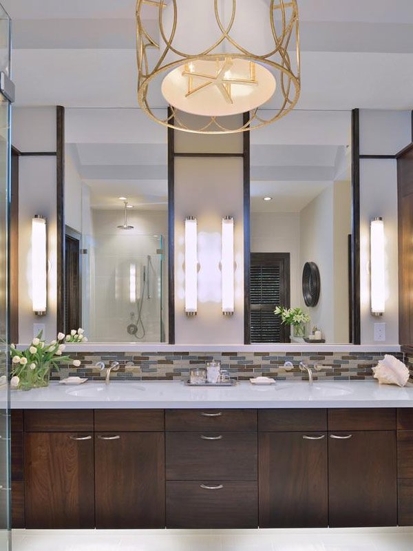 20 Classy and Functional Double Bathroom Vanities  Home Design Lover