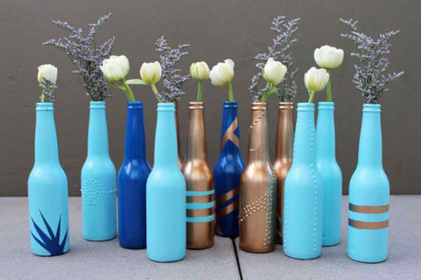 Bottle Bud Vases