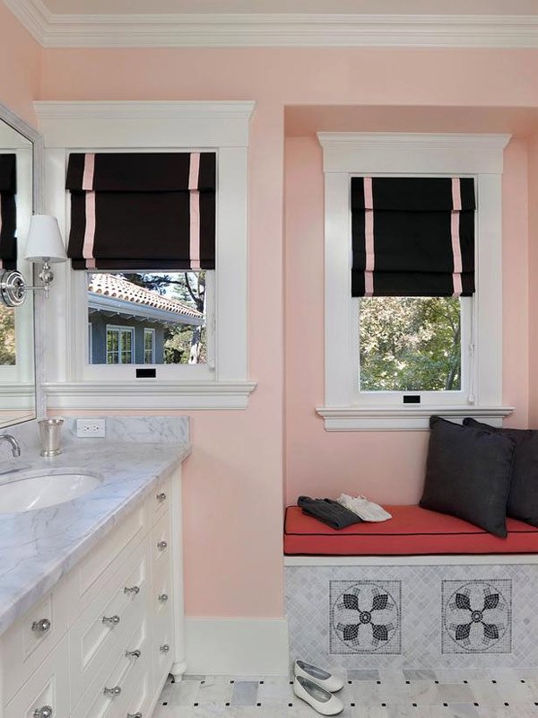 Ideas For Bathroom Window Treatments : 20 Bathroom Window Treatment Ideas To Dress Up Your Space Better Homes Gardens - Window treatments for bathrooms need to meet three requirements: