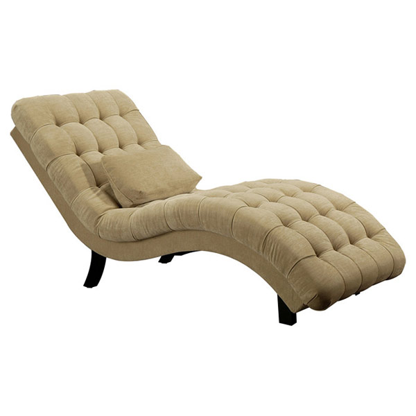 polyester fabric lounge chaise bedroom
