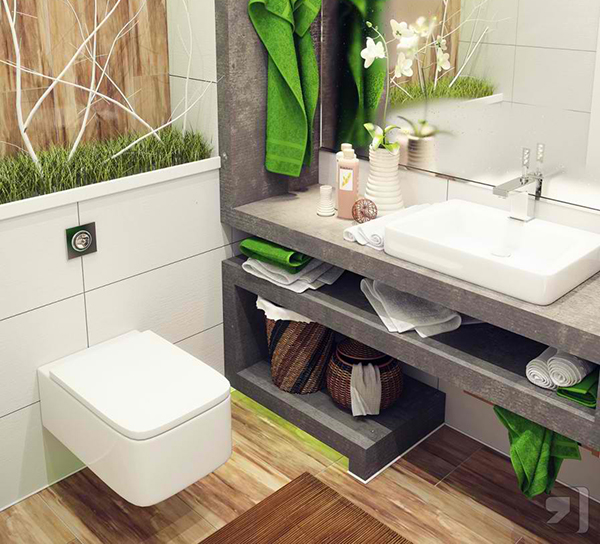 Opt for a corner sink