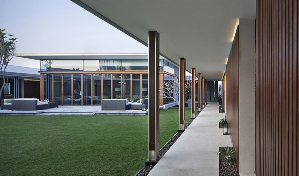 hallway courtyard 