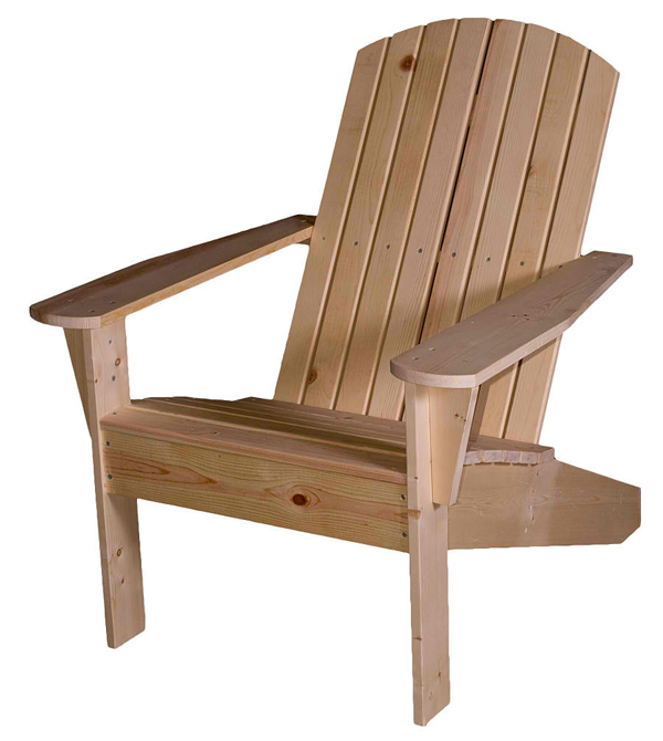 pine wood chair