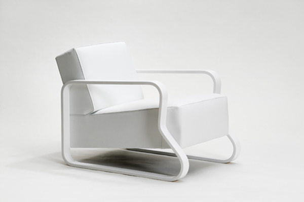 White Living Room Chairs