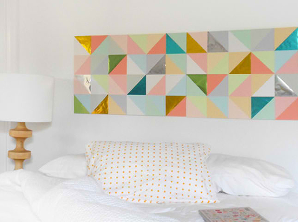 Geometric Patchwork Wall Art