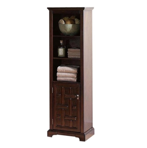 wood corner bathroom cabinet