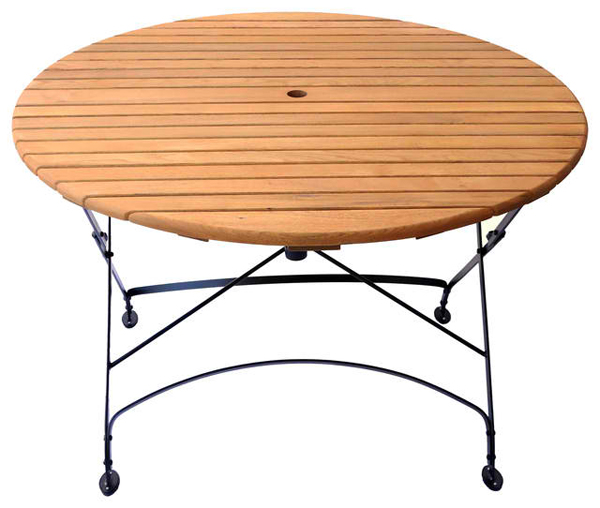 20 Awesome Circle Outdoor Folding Tables | Home Design Lover