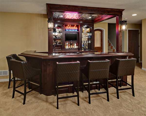 custom wet bar