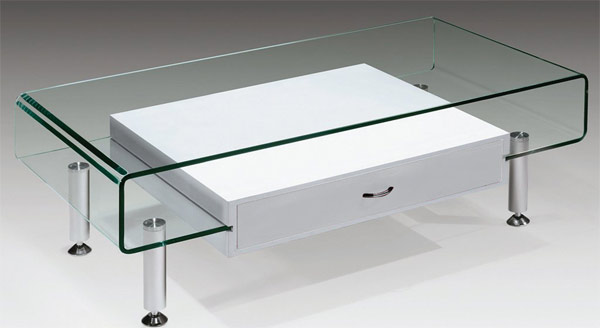 lacquer drawer modern glass