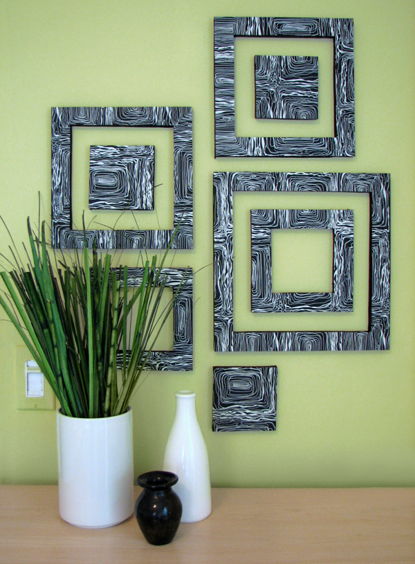 Patterned Wall Squares
