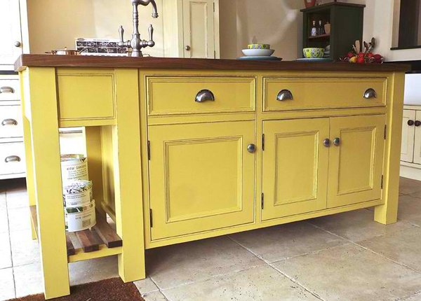 Wooden Kitchen Sink