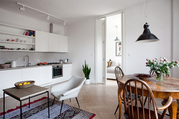 Ethnic Inspired Interior of a Minimalist Apartment in Poland | Home ...