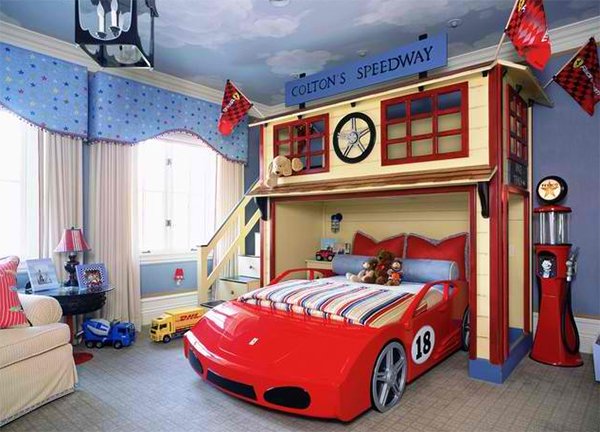 Zoom With Style In 20 Car Themed Bedroom For Your Boys Home Design Lover