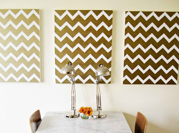 Triptych Chevron