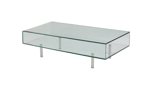 steel base modern glass