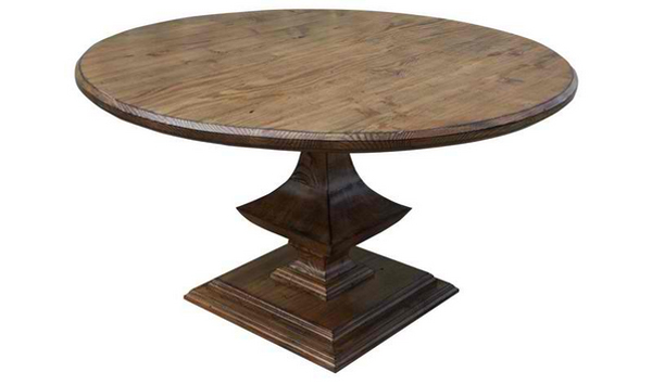 Round Pedestal Coffee Table