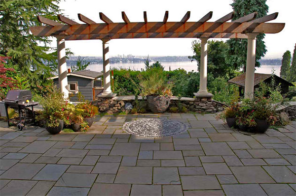 20 Lovely Ideas For Landscaping With Pavers Home Design Lover