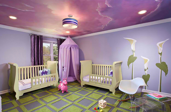 sky themed nursery