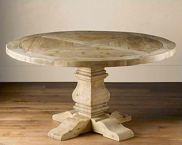 A Fabulous List of 21 Round and Wooden Pedestal Coffee Table Bases