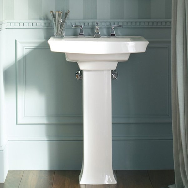 20 Fascinating Bathroom Pedestal Sinks Home Design Lover