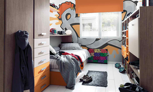 graffiti bedroom