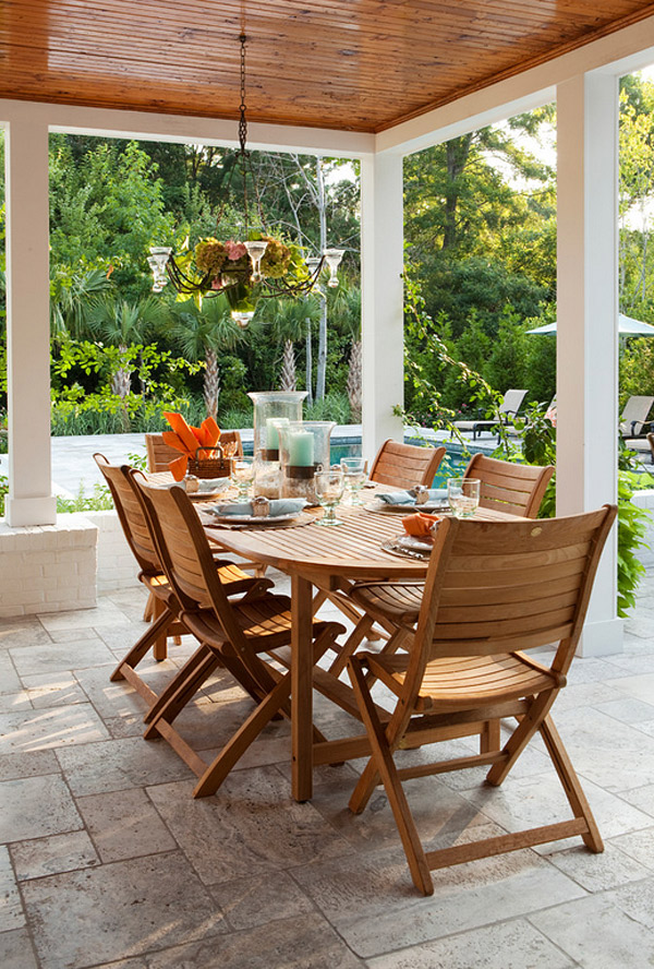 20 Ideas to Show off a Well-Decorated Patio | Home Design Lover