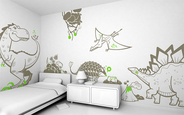 Abominable Wall Sticker Smashed Kids Boys Bedroom Decal Gift V1 