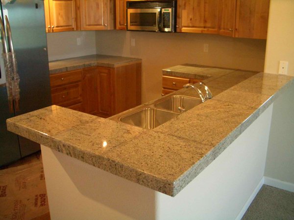 20 Pictures of Simple Tile Kitchen Countertops  Home Design Lover