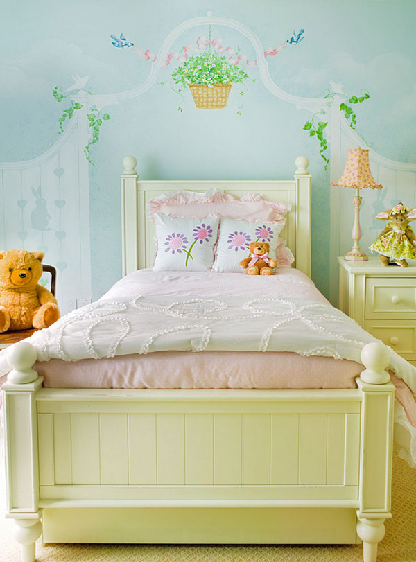 kids bedroom wall mural