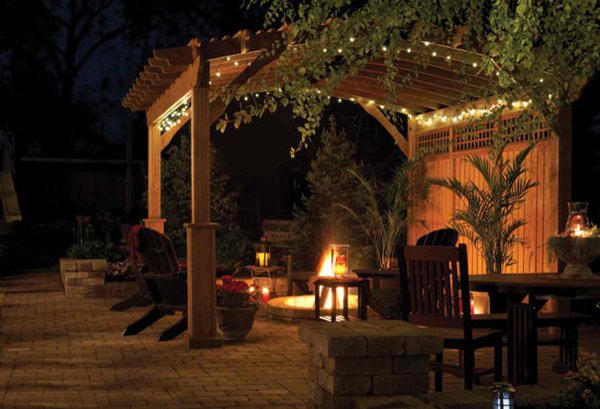 20 Amazingly Gorgeous Gazebo Lighting | Home Design Lover