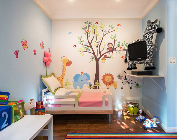 kids bedroom wall decal