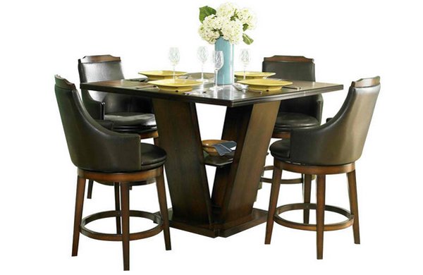 Square Pedestal Dining Table       : Daybreak Outdoor Poly Square Pedestal Dining Table Martin S Furniture / Check out our pedestal dining table selection for the very best in unique or custom, handmade pieces from our kitchen & dining tables shops.