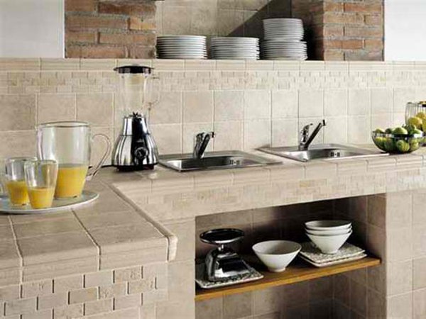 20 Pictures Of Simple Tile Kitchen Countertops Home Design Lover