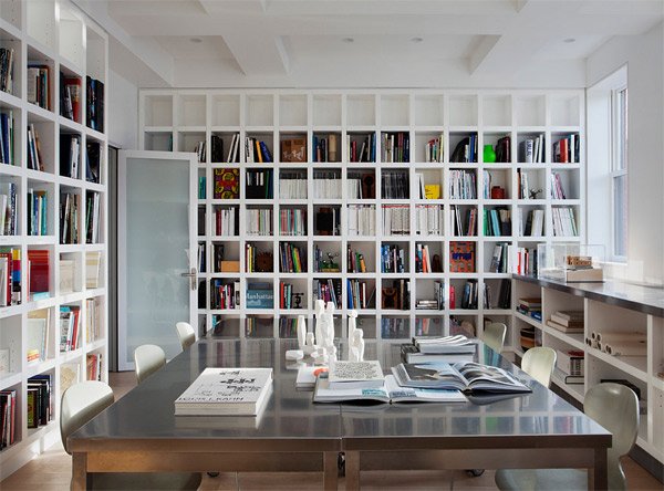 modern study room