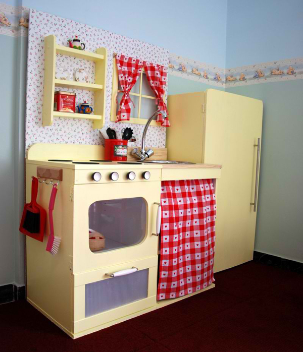 custom made play kitchen