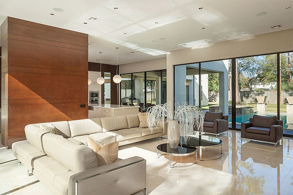 contemporary living room 