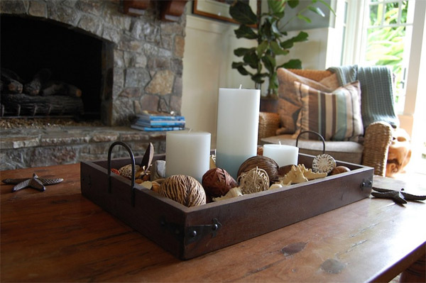 wooden tray