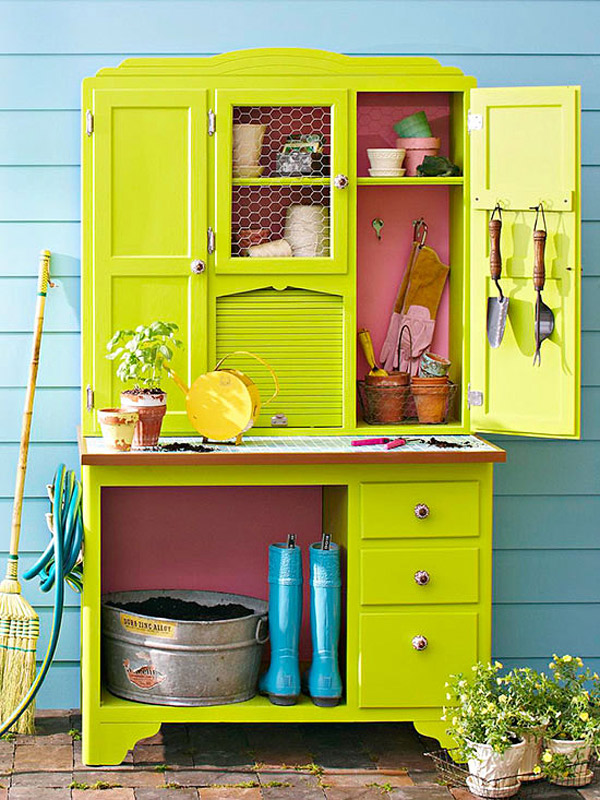 armoire garden storage