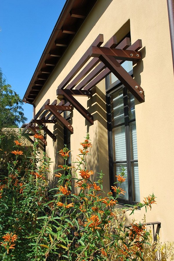 Add Decors to your Exterior  with 20 Awning  Ideas Home 