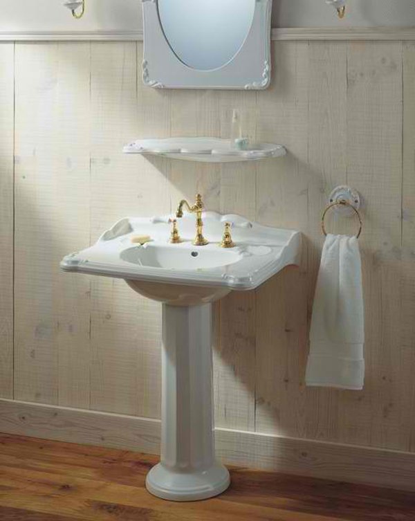 Bathroom Pedestal Sinks Ideas / Pedestal Sink Ideas Add A Stylish Accent In Your Bathroom Design - Since pedestal sinks do not have wide countertops or.