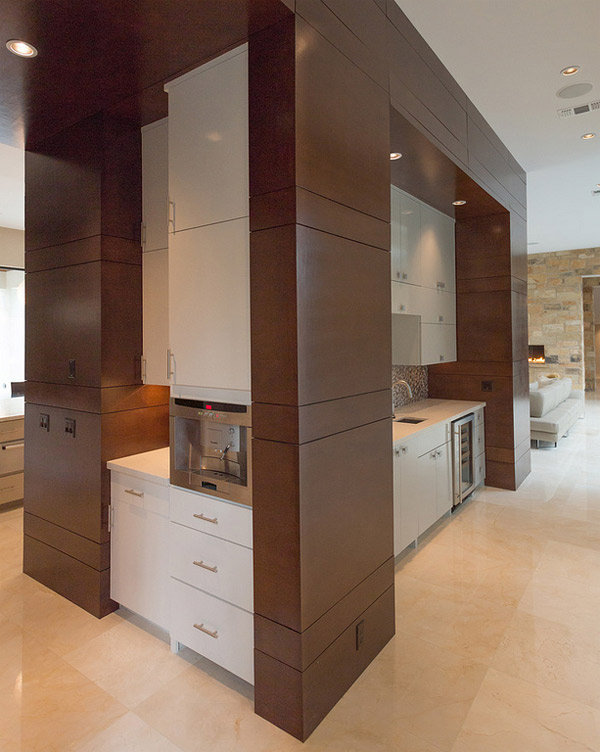 back-to-back kitchen 