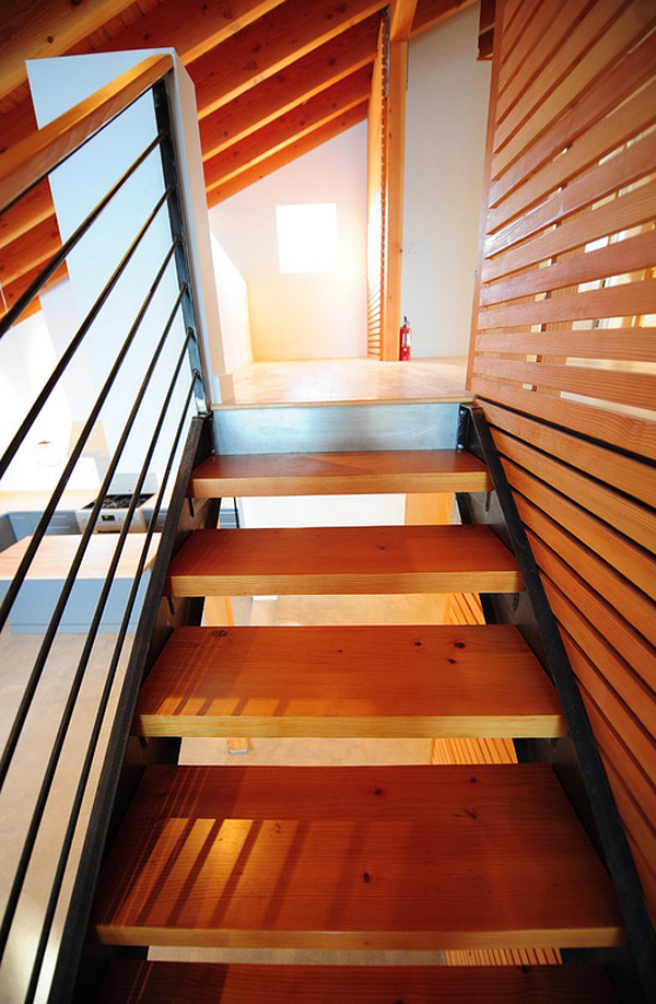 timber staircase 
