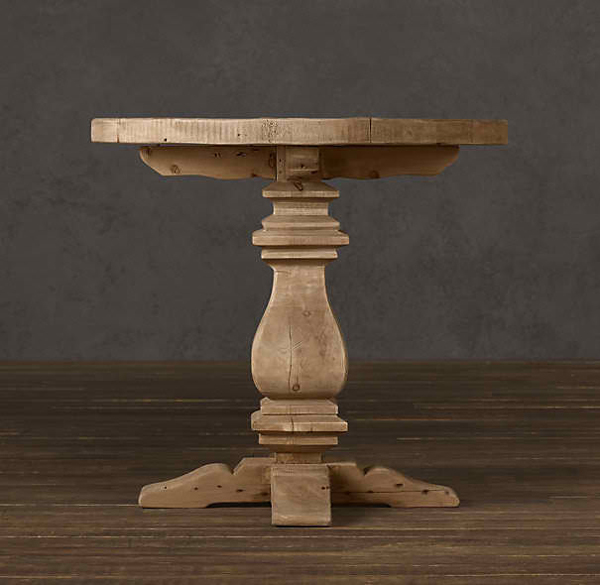 A Fabulous List of 21 Round and Wooden Pedestal Coffee Table Bases