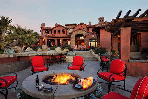 fire pit patio