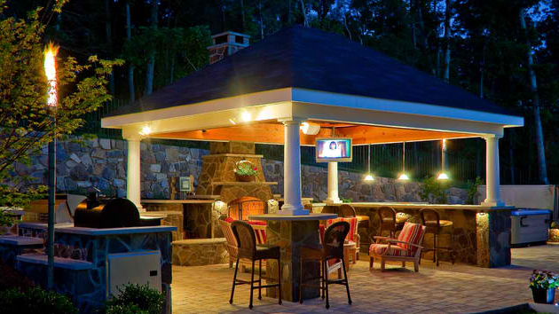 20 Amazingly Gorgeous Gazebo Lighting | Home Design Lover