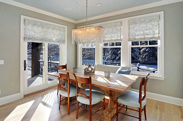 20 Dining Room Window Treatment Ideas Home Design Lover