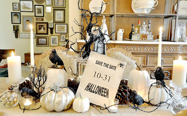 20 Astonishing Halloween Decors In The Dining Room Home Design Lover