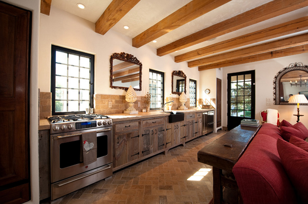 rustic cabinets