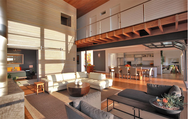 20 Mezzanine Designs in Sloped Ceiling Homes | Home Design Lover