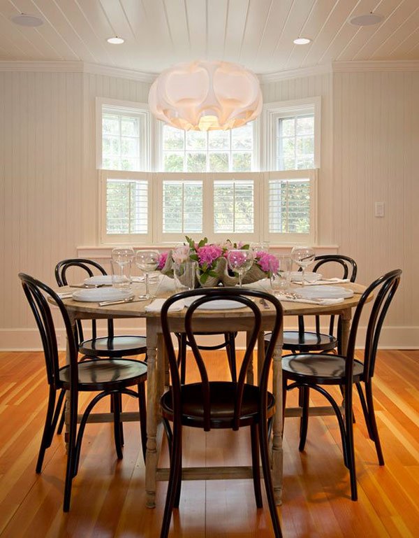 20 Dining Room Window Treatment Ideas | Home Design Lover